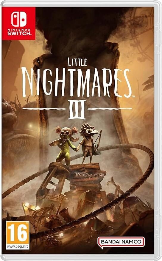 BANDAI NAMCO ENT UK LTD Little Nightmares III (Nintendo Switch) Game Cartridge for Nintendo Switch - Online Co-op and Single-Player Play - PEGI 16