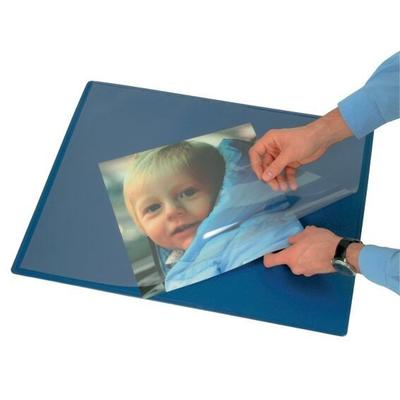 Q-Connect® KF26799 Schreibunterlage - 63 x 50 cm, blau
