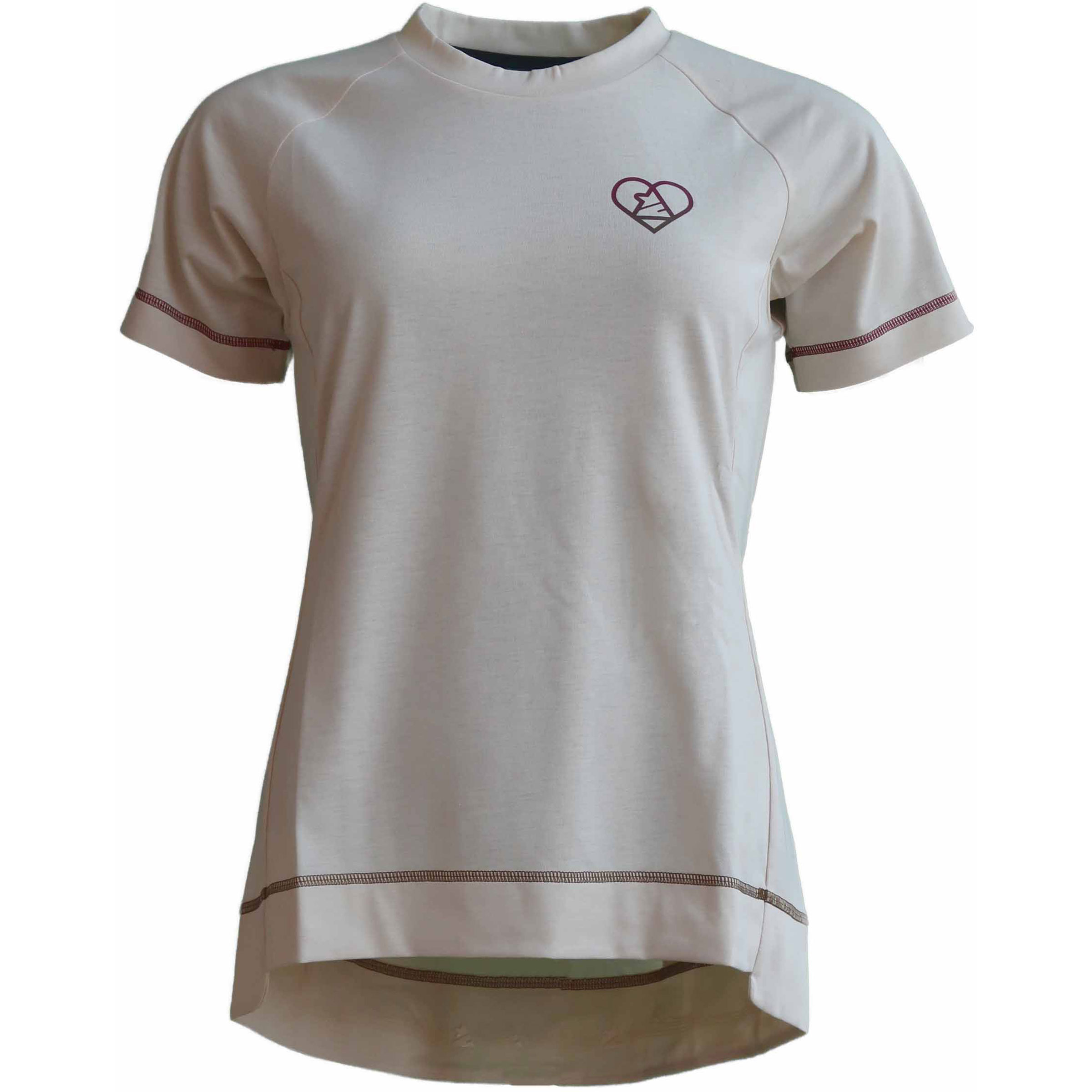 Zimtstern PureFlowz Trikot Damen Radtrikots beige Größe XS Mountainbike Wasserabweisend Wasserabweisend