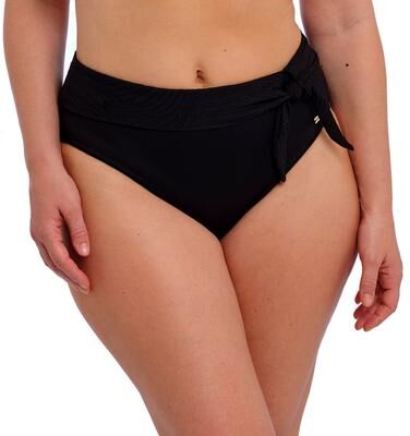 OTTAWA HIGH WAIST BIKINI BRIEF by Fantasie Swim in Black (Size M)