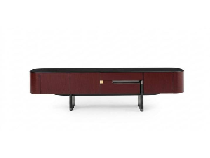 JVmoebel TV-Wand TV-Möbel schön bequem lang braun moderner Stil neu, Made in Europa
