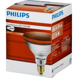 PHILIPS Infrarotlampe E27 PAR38 für Heilwärme-Anwendung 150 Watt