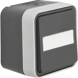 Hager/Berk Wechselschalter beleuchtet lichtgrau 30763555