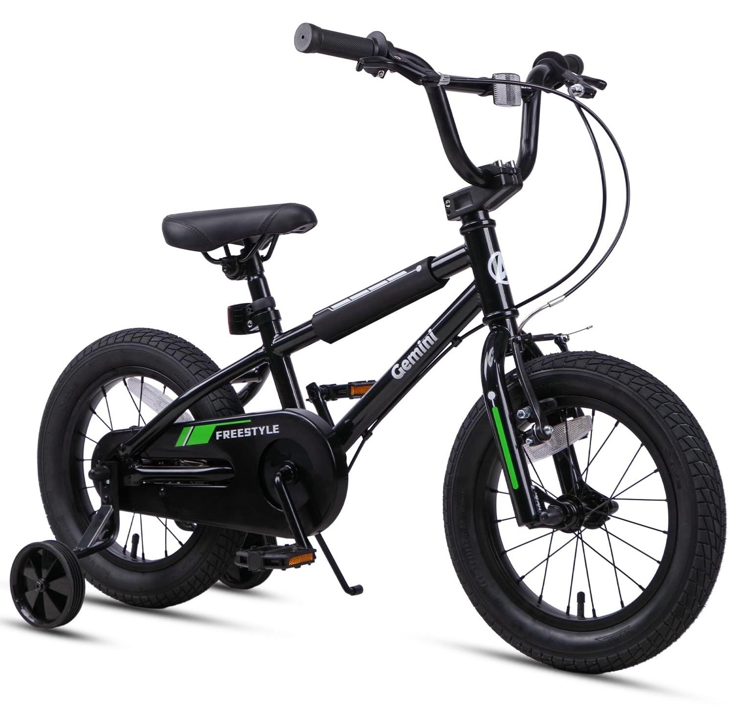 Solidchoice - Laufrad im BMX-Stil für Kleinkinder mit Stützrädern