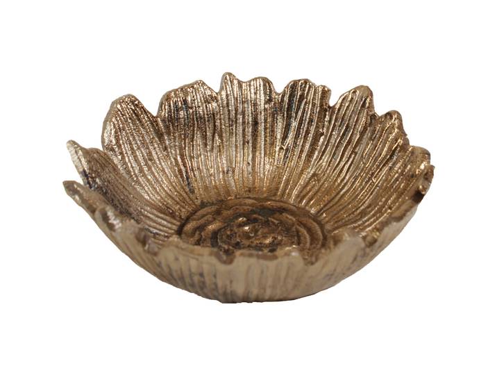 Dekoration Modern Bohemian gold/bronze Aluguss B 14 T 14 cm