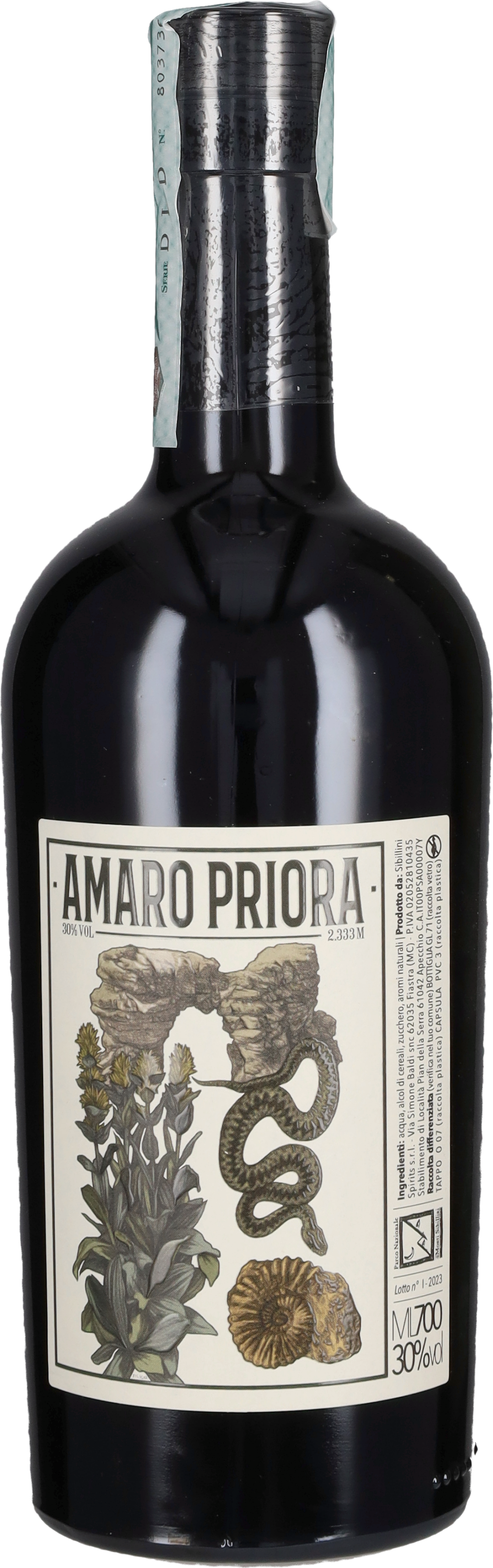 Sibillini spirits Amaro 'Priora'