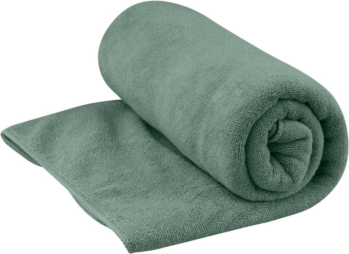 Tek Microvezel Handdoek Sneldrogend Sage Groen 61 x 119 cm