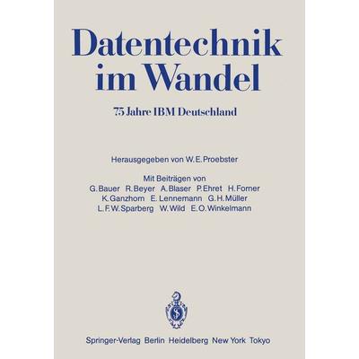 Datentechnik im Wandel, Taschenbuch von , Springer Berlin, 978-3-540-16387-9