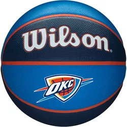 Wilson NBA Oklahoma City Thunder Team Tribute Basketball blue 7