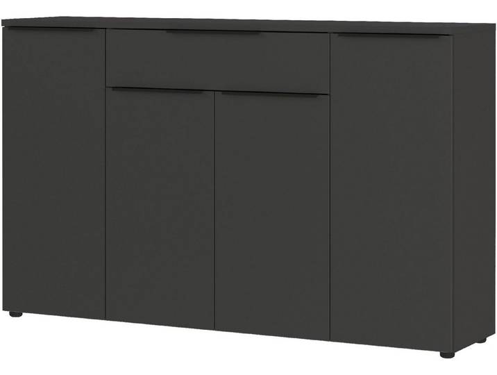 FURNARO Sideboard, Soft-Close Verstellbare Einlegeböden Made in Germany 101x161x40cm
