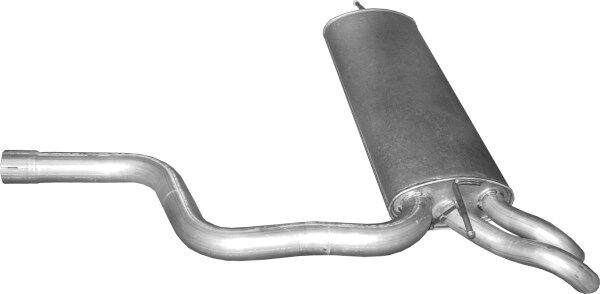 Polmo Endschalldämpfer 1347 Für Mercedes