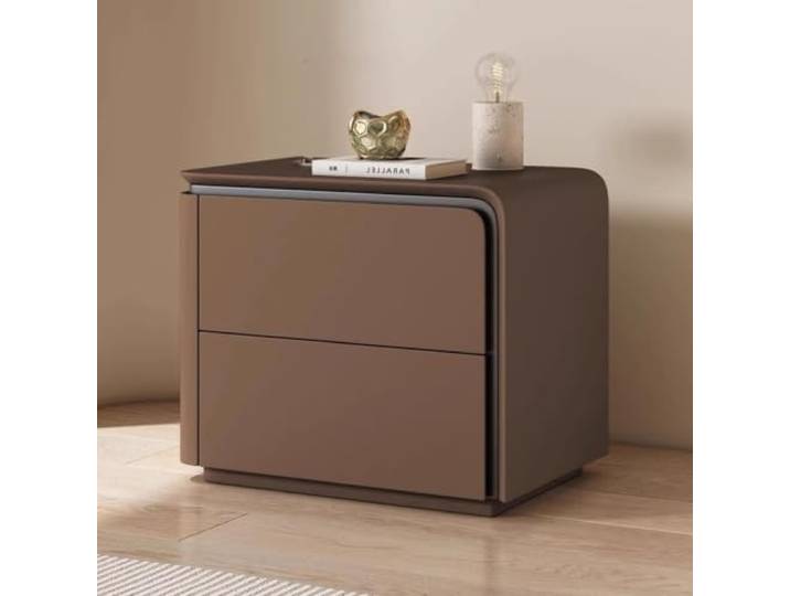 Nachttisch Modern 2 Schubladen Beistelltisch Schlafzimmer Montiert Nachttisch Modern 2 Schubladen Nachtkonsole Beistelltisch Kunstleder Kommode Schlafzimmer Montiert Geliefert