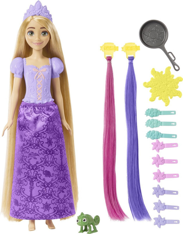 Disney Princess Rapunzel modepop, veelkleurig, 29,2 cm