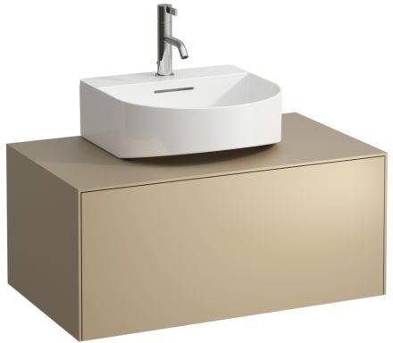 LAUFEN Sonar Schubladenelement H4054410340401 77,5x34x45,5cm, 1 Schublade, Gold