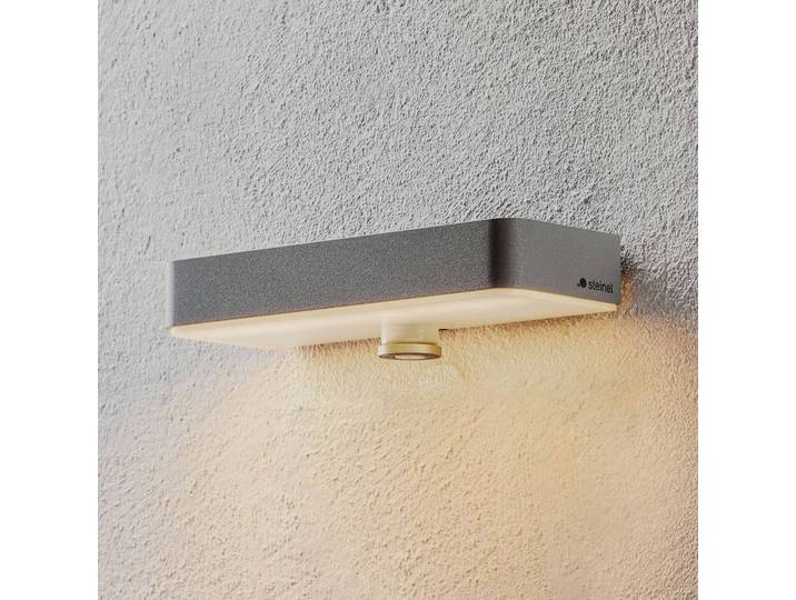 STEINEL LED-Wandlampe XSolar SOL-O S, silber, Sensor S, alu / grau / zink, Aluminium, Modern