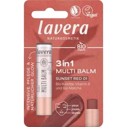 Lavera Multi Balm Blister - Sunset Red 01
