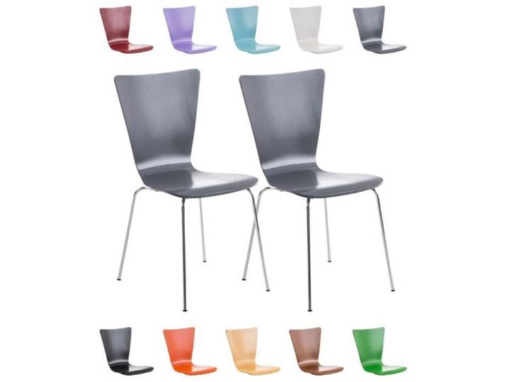 -CLP-Lot de 2 chaises visiteur Aaron-Array