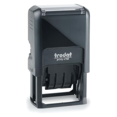 Trodat 4750 Datumsstempel mit zweifarbigem Text (141062)