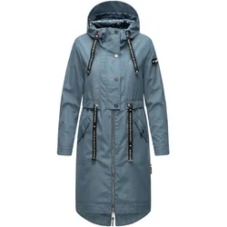 NAVAHOO Damen Modischer Funktionsparka Übergangs Outdoorjacke mit Kapuze Josinaa