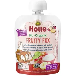 Holle Fruity Fox - Apfel, Banane & Beeren mit Joghurt bio