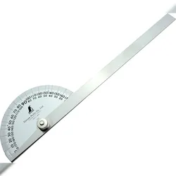FAMEX Werkzeuge Shinwa 62774 Winkelmesser aus Edelstahl Gradmesser No.30 - by FAMEX - 120°, 15cm
