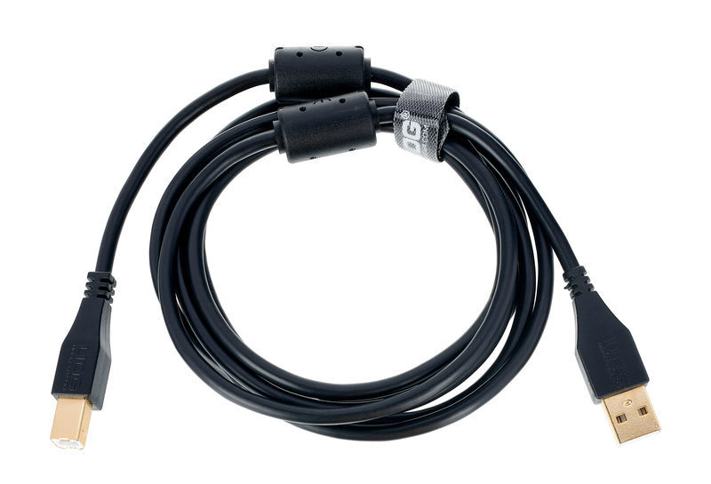 UDG Ultimate USB 2.0 Cable S2BL nero