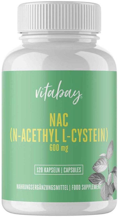 Vitabay Nac 600 Mg N-Acetyl L-Cystein vegan Kapseln