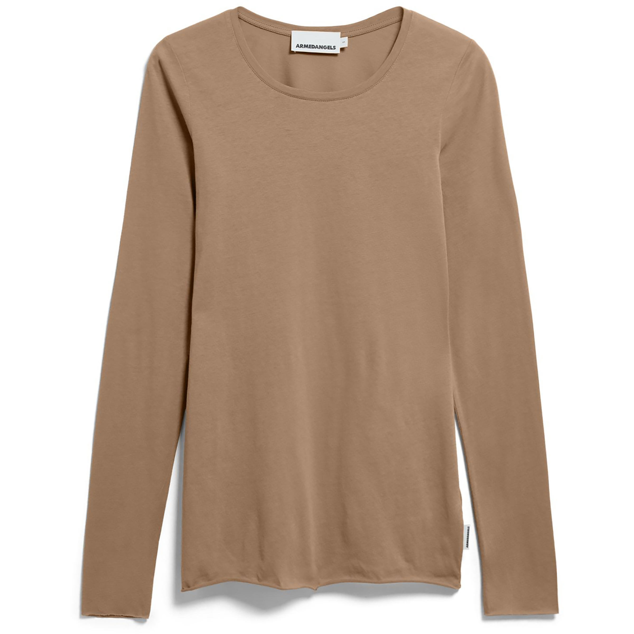 Armedangels Einiaara Soft Damen Longsleeves braun Größe XS Lifestyle Hautfreundlich