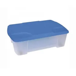 ArtPlast - Mehrzweckbox aus Kunststoff 56,5x39x18 cm in Farbe Blau - MIOBOX-Kollektion