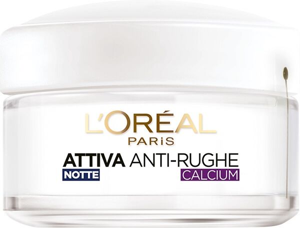 Maybelline L'Oreal Paris Attiva Crema Viso Notte 55+ Calcium 50Ml