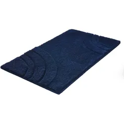 Kleine Wolke Badteppich Saturn Navy 70x120 cm