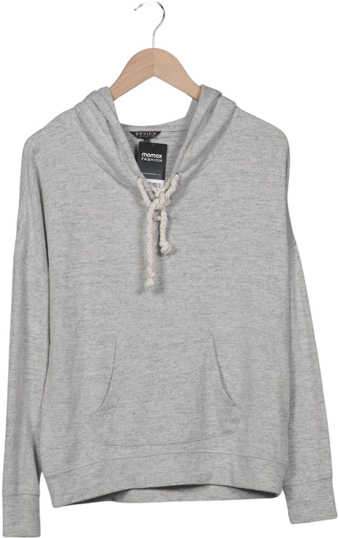 Review Damen Kapuzenpullover, Grau, Gr. XS, Synthetik - Second Hand