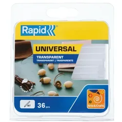 Rapid Heißklebesticks »Universal« 7 mm transparent 36 Stück transparent