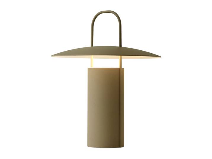 Audo Copenhagen Lampe de table portable Ray Dusty Green