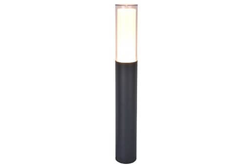 Lutec Dropa Smart tuinlamp antraciet - RGB bollard tuinverlichting