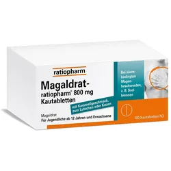 Magaldrat-ratiopharm 800 mg Kautabletten 100 St