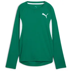PUMA Cross The Line 3.0 Langarmshirt Damen 06 - power green S
