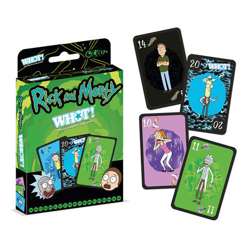 Winning Moves Whot! kaartspel met Rick en Morty