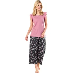 ELLENOR Pyjama mit Culotte-Hose