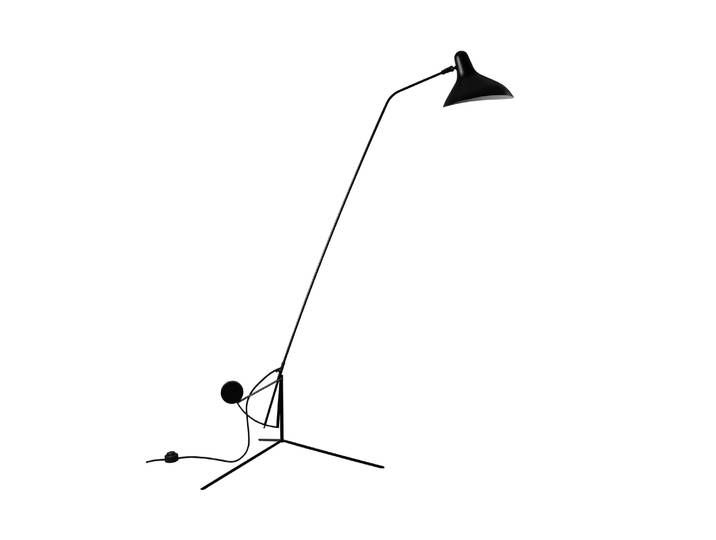 DCW éditions - Liseuse orientable Mantis - Noir - Aluminium - Designer Bernard Schottlander