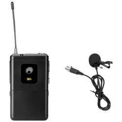 OMNITRONIC UHF-E Serie Taschensender 828,6MHz + Lavaliermikrofon