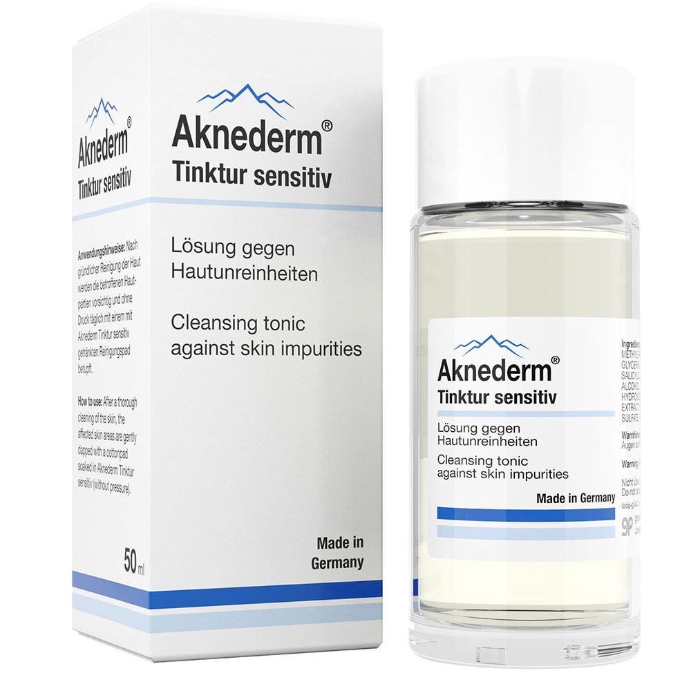 Aknederm Tinktur sensitiv 50 ml