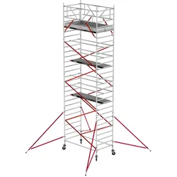 Altrex RS TOWER 52 fahrgerüst breit, 1.35x2.45 m Holz-Plattformen, Arbeitshöhe bis 9,2m