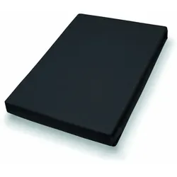 Spannbettlaken 150x200 schwarz (BT 150x200 cm) - schwarz - BT 150x200 cm