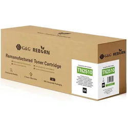 G&G, Toner, reborn Toner kompatibel mit Brother TN2510XL