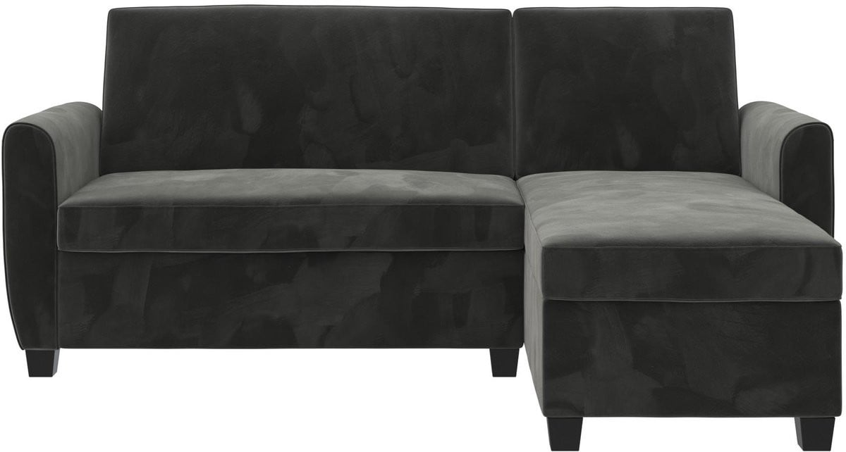 Notio Living Noah Slaapbank - 3-zits - Grijs Fluweel