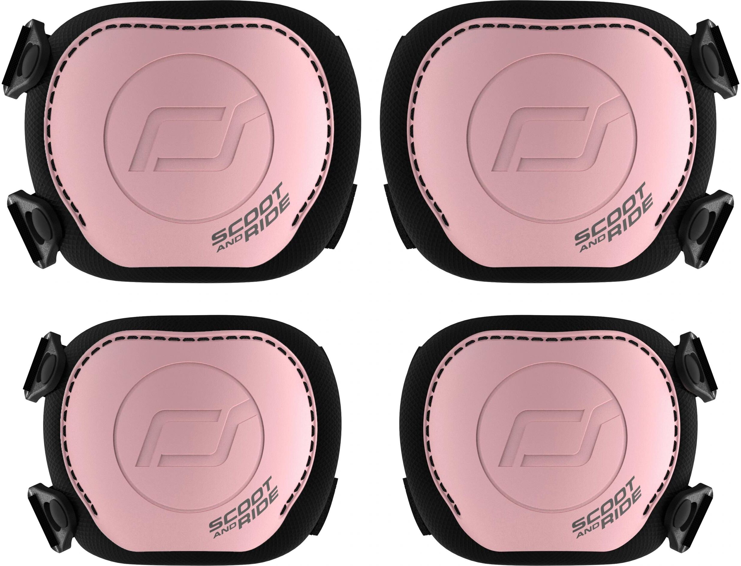Protektoren-Set "Scoot and Ride Knie- & Ellenbogenschoner Set S", rosa, Protektoren, Kinder, Protektoren-Set rosa Einheitsgröße