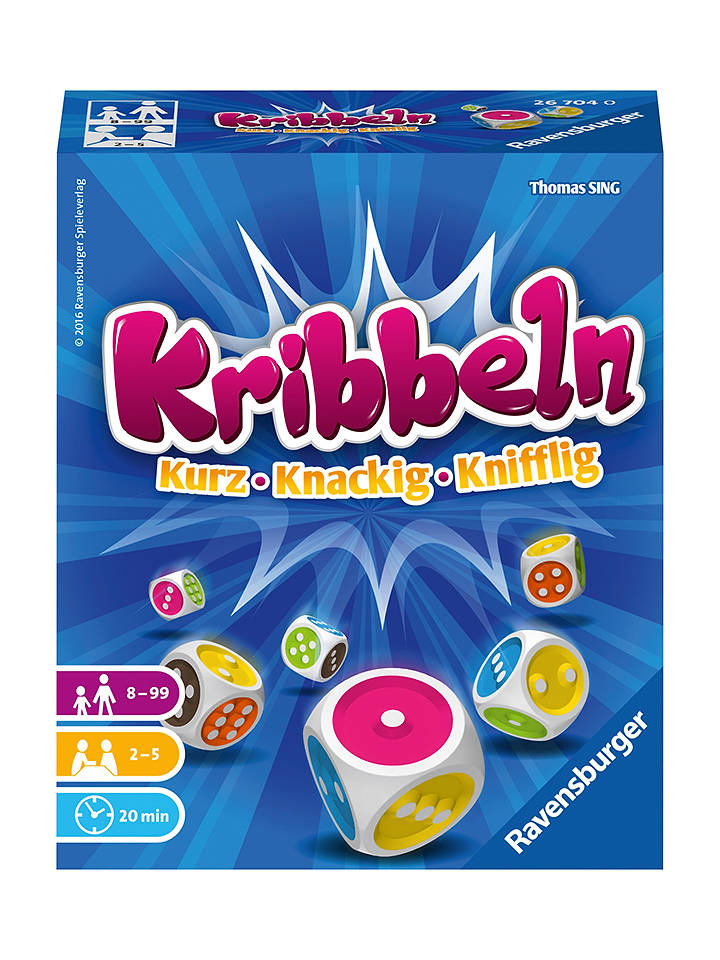 Ravensburger Würfelspiel "Kribbeln" - ab 8 Jahren - onesize