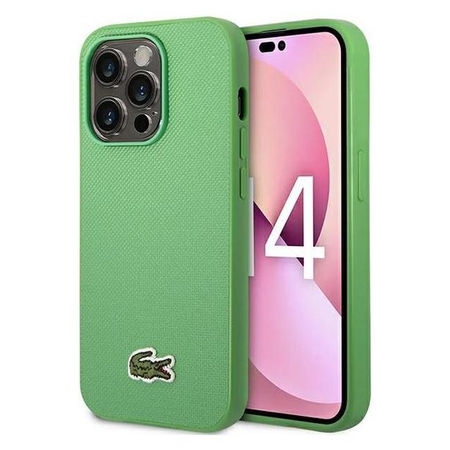 Lacoste LCHMP14LPVCN iPhone 14 Pro 6.1" zielony/green hardcase Iconic Petit Pique MagSafe (Apple iPhone 14 Pro) (35845727)