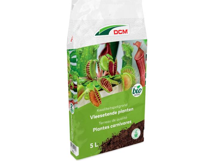 DCM potgrond vleesetende planten 5 liter